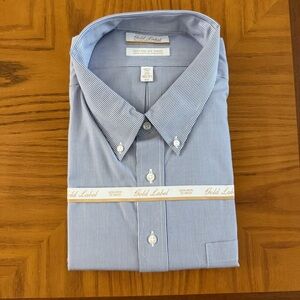Men's Blue Striped Shirt